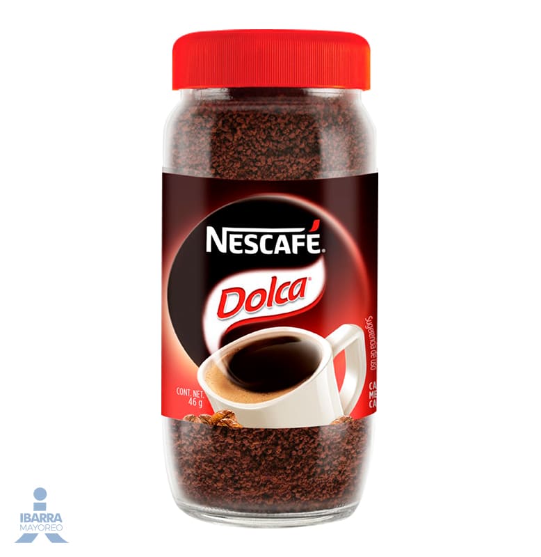Café soluble Nescafé Dolca con Caramelo frasco 46 g