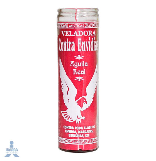 Veladora Mística Contra Envidias Rojo 105C