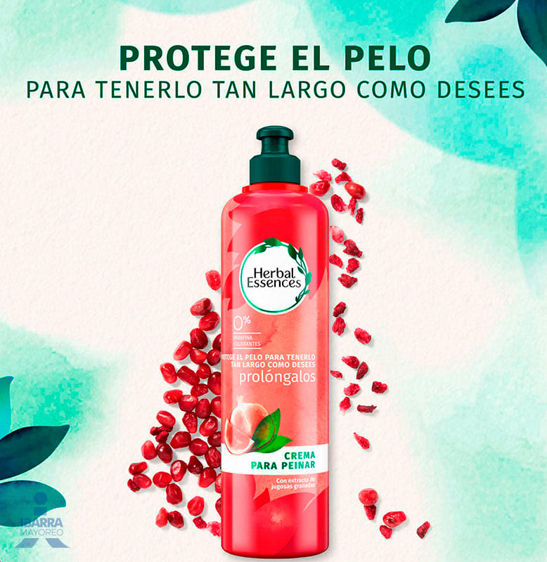 Crema para Peinar Herbal Essences Prolóngalos 300 ml