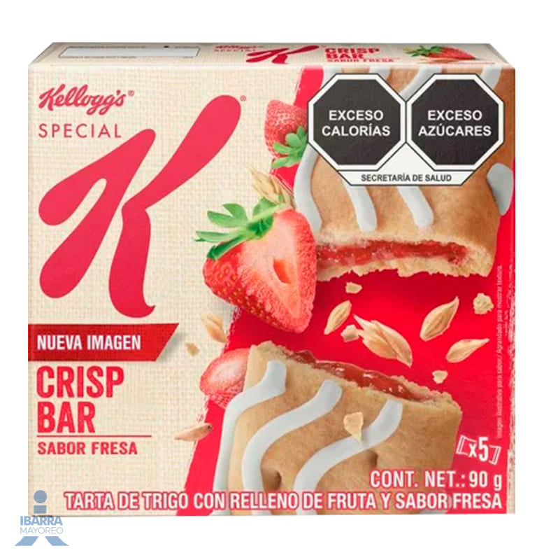 Barra de Trigo Kelloggs Special K Crisp Fresa 90 g