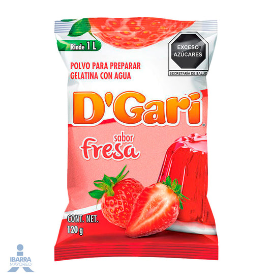 Gelatina D Gari Fresa 120 g