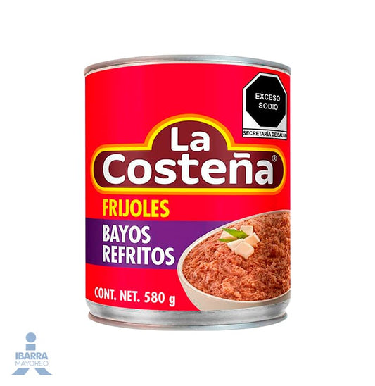 Frijol Bayo Refrito La Costeña 580 g
