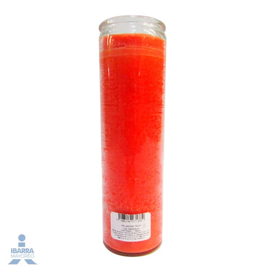 Veladora Mística Lisa Naranja 105P