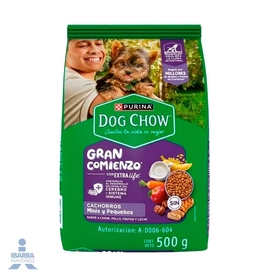 Dog Chow alimento seco cachorros minis y pequeños 500 g