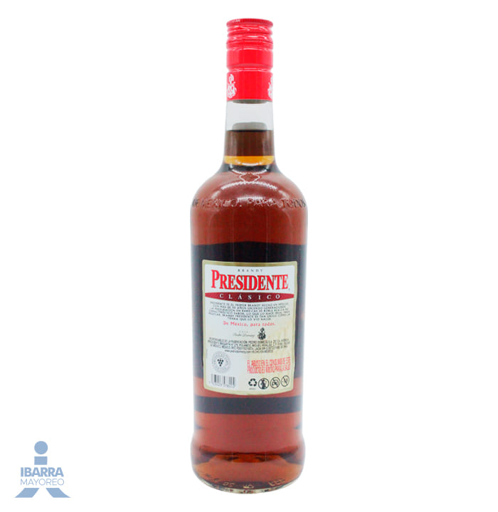 Brandy Domecq Presidente Clásico 700 ml
