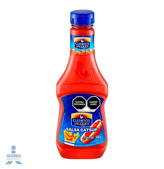 Salsa Cátsup Clemente Jacques Squeezable 340 g