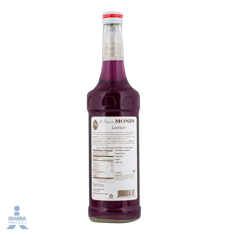 Saborizante Monin Lavander 750 ml