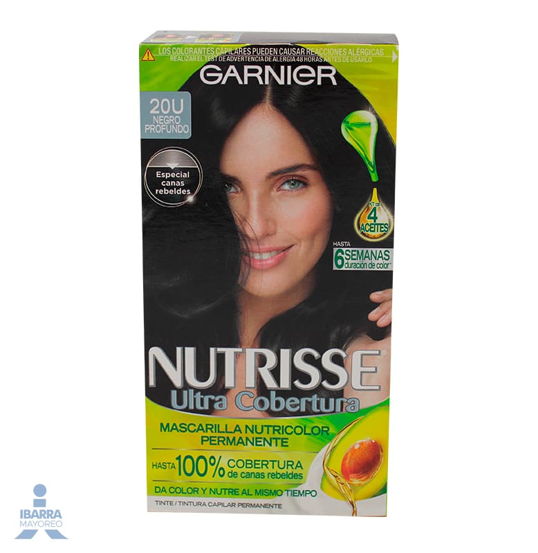 Tinte Nutrisse Negro Luminoso No. 2.0