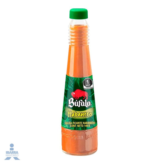 Salsa Picante Búfalo Habanero Líquida 144 g