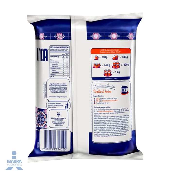 Manteca Inca 1 kg