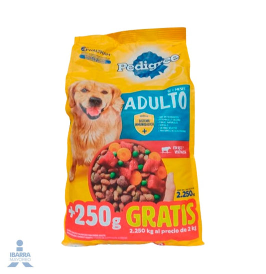 Alimento Pedigree Nutrición Completa 2 kg + 250 g