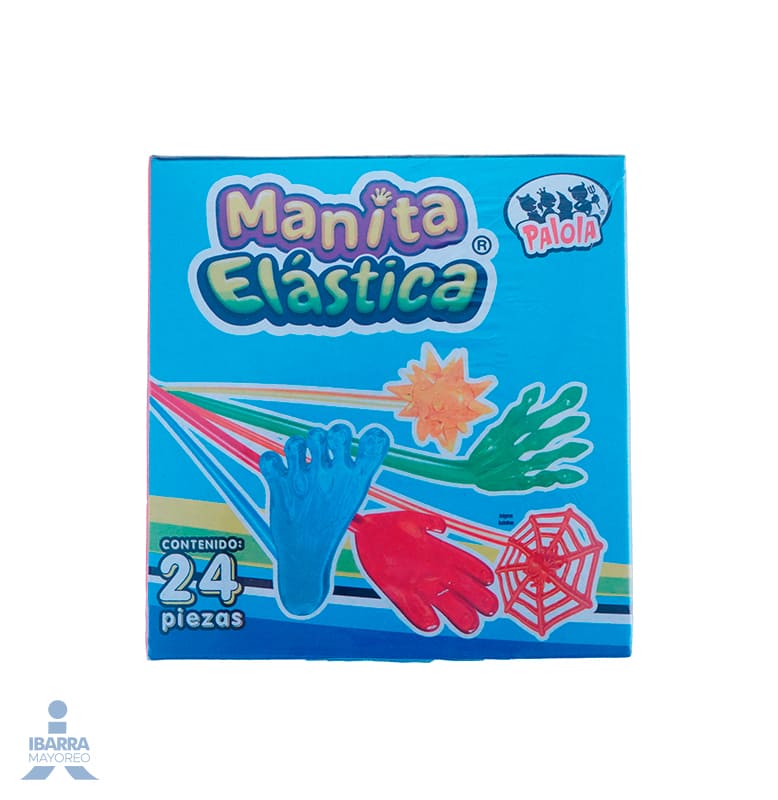 Dulce Las Delicias Manita Elástica 24 pzas.