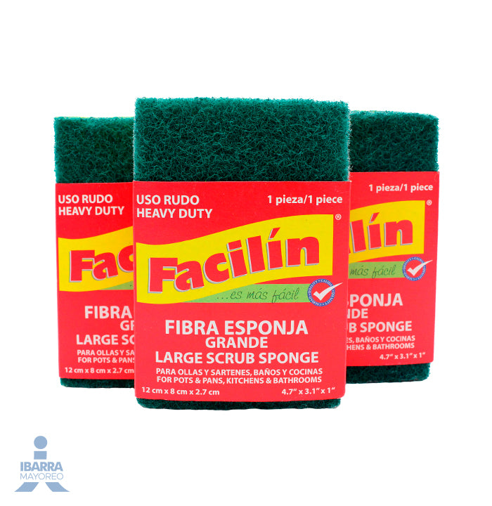 Fibra Facilín Esponja Grande