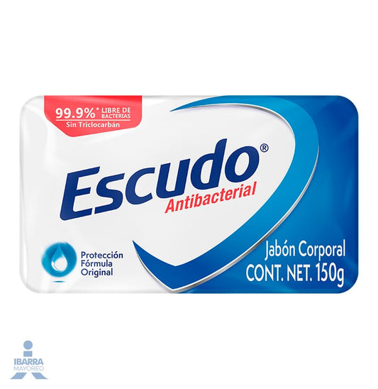 Jabón Escudo Antibacterial Barra Fórmula Original 150 g