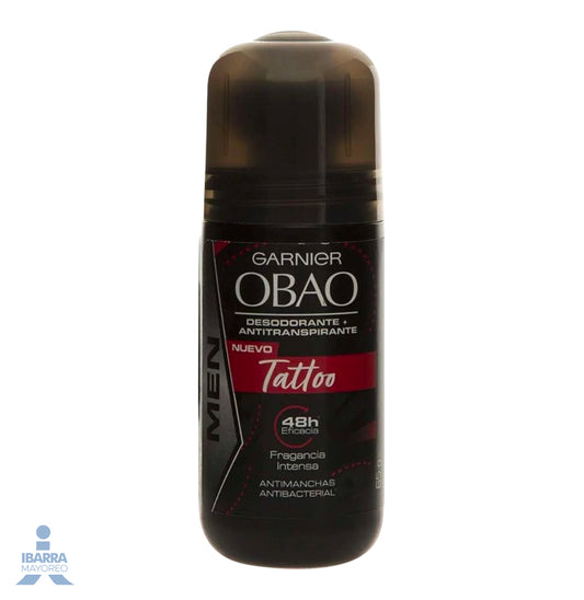 Desodorant Obao Hombre Tattoo Roll On 65 g