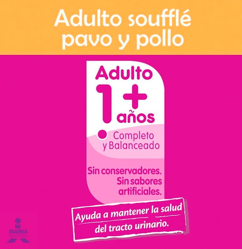 Alimento Whiskas Soufflé Pollo y Pavo Adulto 85 g