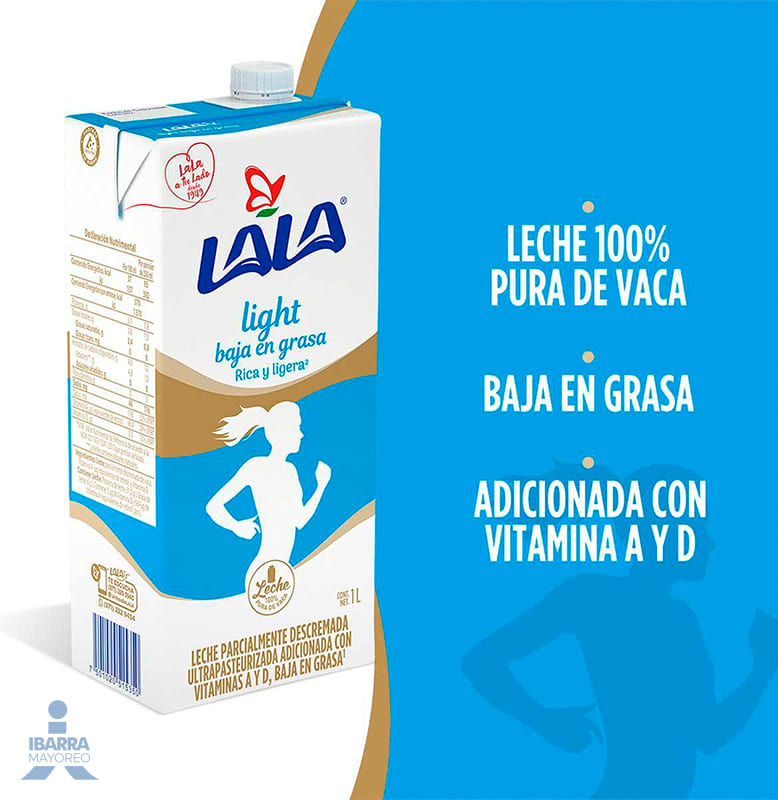 Leche Lala Light 1 L