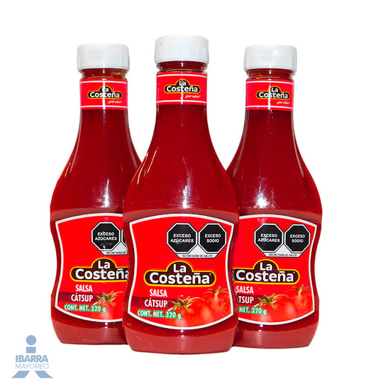 Salsa Cátsup La Costeña Pet 320 g