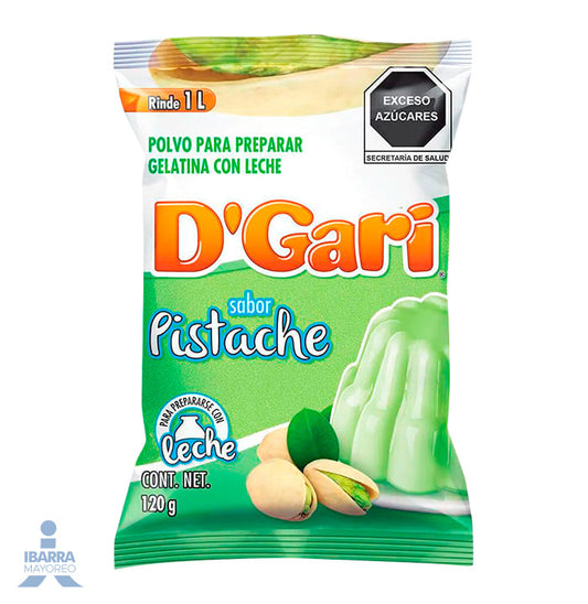 Gelatina D Gari Pistache Leche 120 g