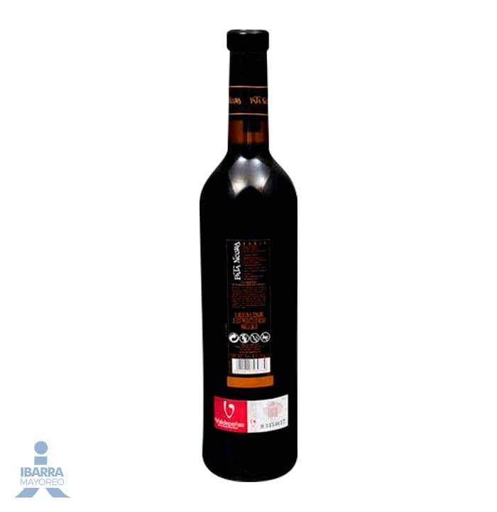 Vino Tinto Pata Negra Valdepeñas Roble 750 ml
