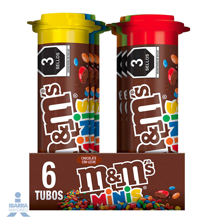 Chocolate m&m Tubo 6/30 g