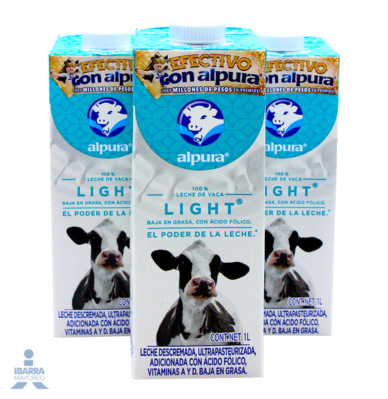 Leche Alpura Light 1 L