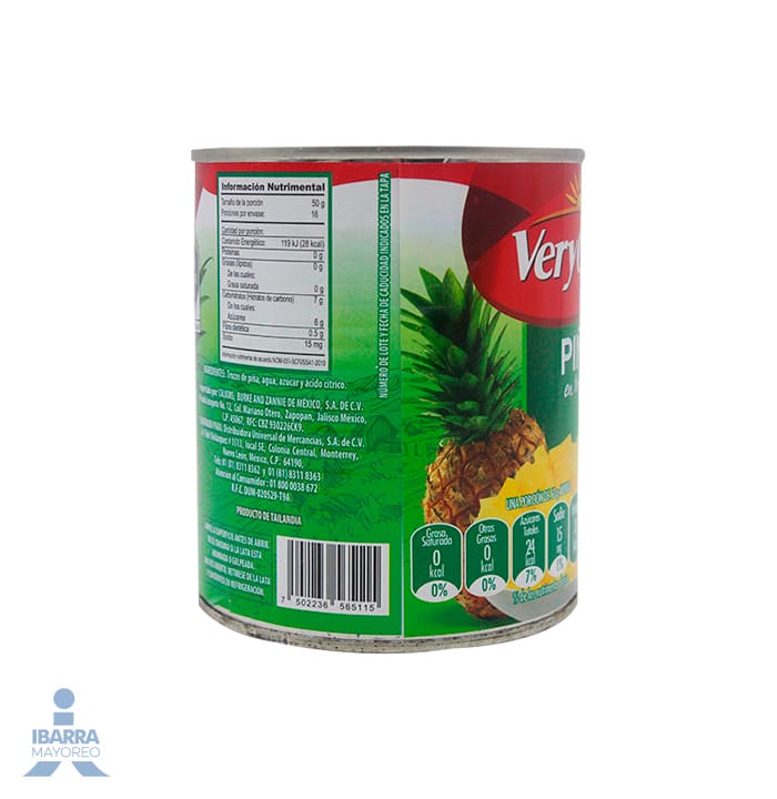 Piña Very Good Trozos 800 g