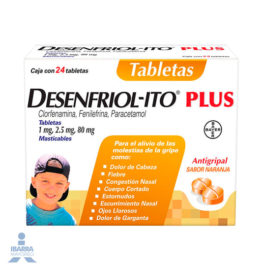 Desenfriolito Plus 24 pzas.