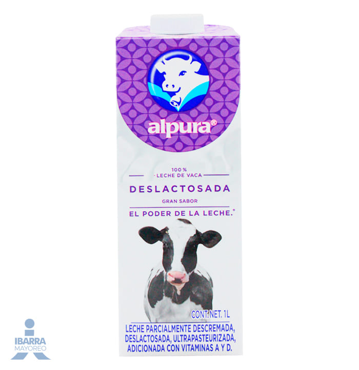 Leche Alpura Deslactosada 1 L
