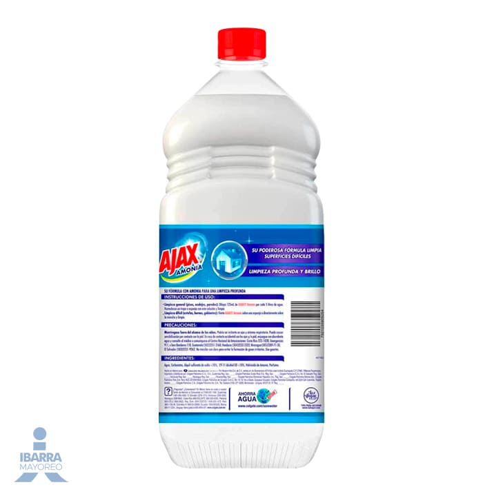 Limpiador Ajax Amonia Líquido 1 L