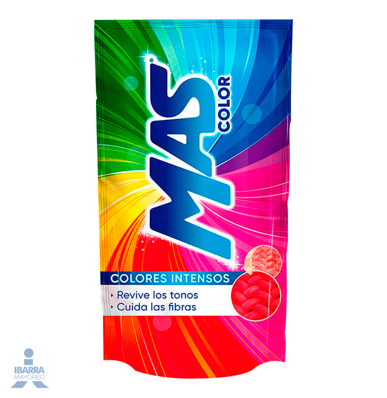 Detergente Mas Color Líquido Econopack 415 ml