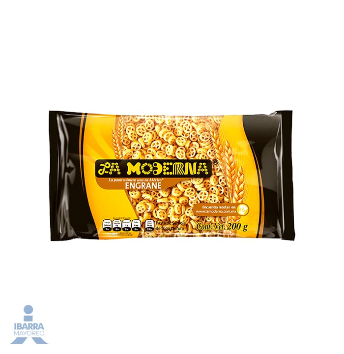 Pasta La Moderna Engranes 200 g