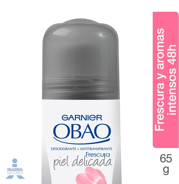 Desodorante Obao Mujer Piel Delicada Roll On 65 g