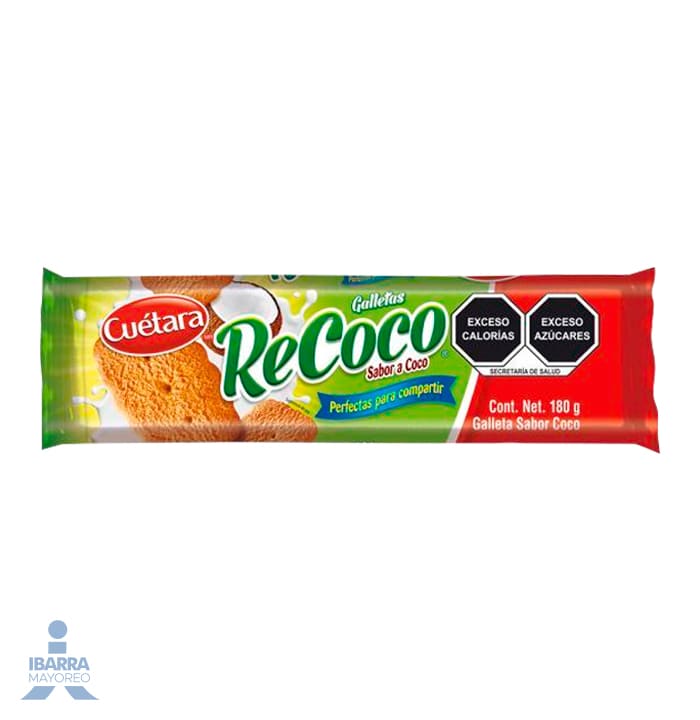 Cuetara Rococo Galletas Cuétara Recoco 180 g – Mayorista Ibarra
