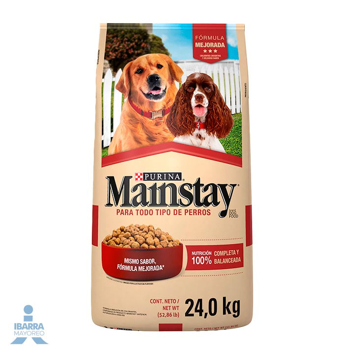 Mainstay alimento seco para perro 24 kg