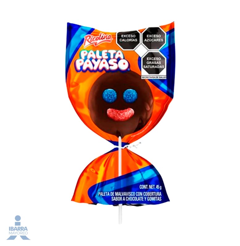 Paleta Ricolino Payaso 45 g
