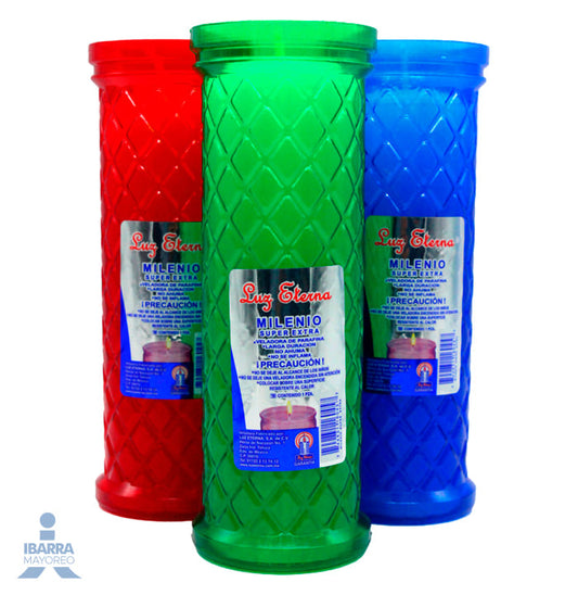 Veladora Luz Eterna Super Extra Milenio
