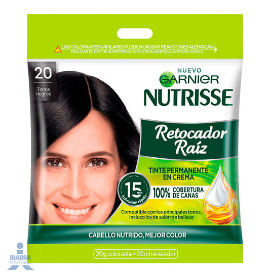 Retocador de Raíz Nutrisse Negro No. 2.0