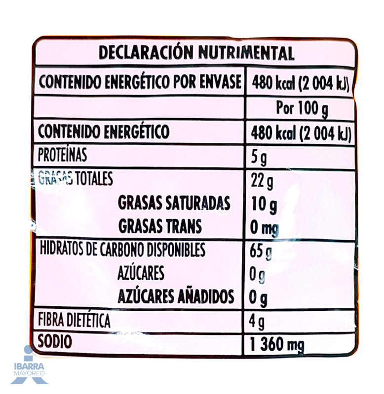 Totis Friters Queso Chile 100 g
