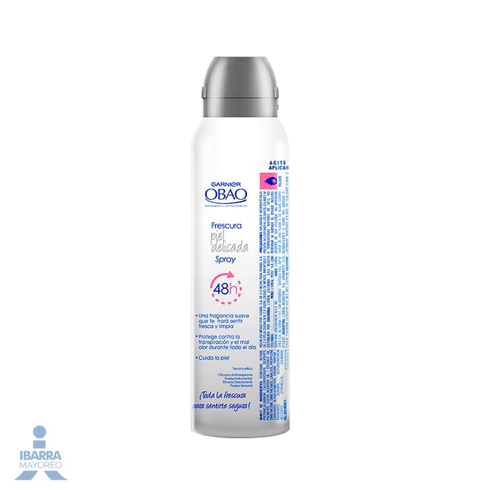 Desodorante Obao Mujer Piel Delicada Aerosol 150 ml