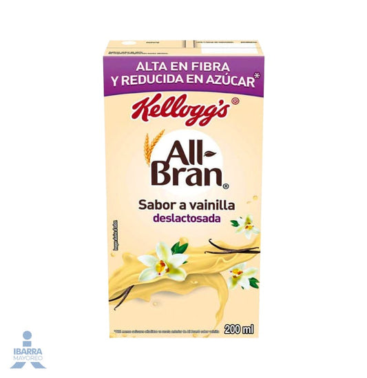 Bebida Kelloggs All Bran Vainilla Deslactosada 200 ml