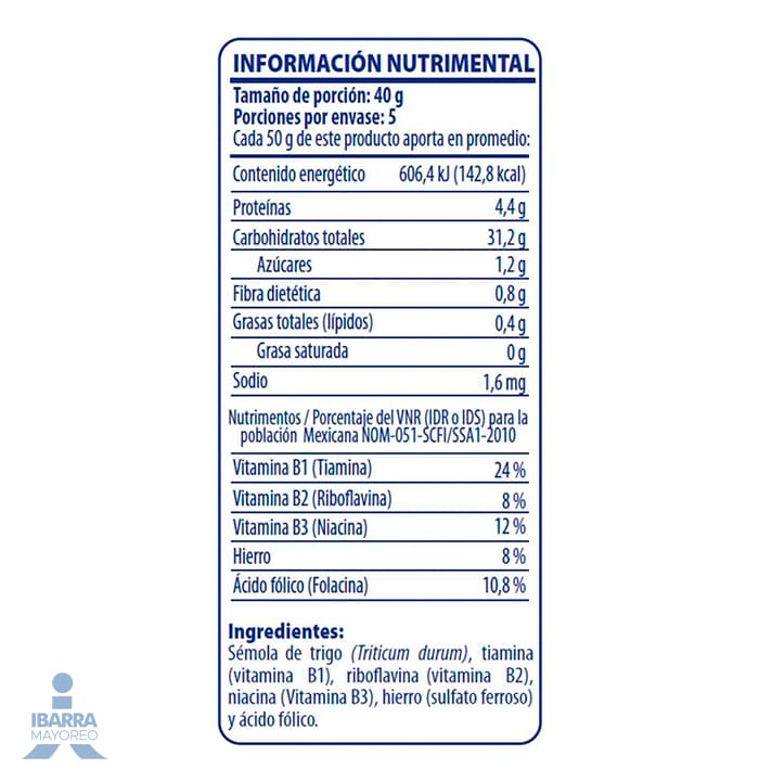 Pasta Italpasta Moño Mediano 200 g