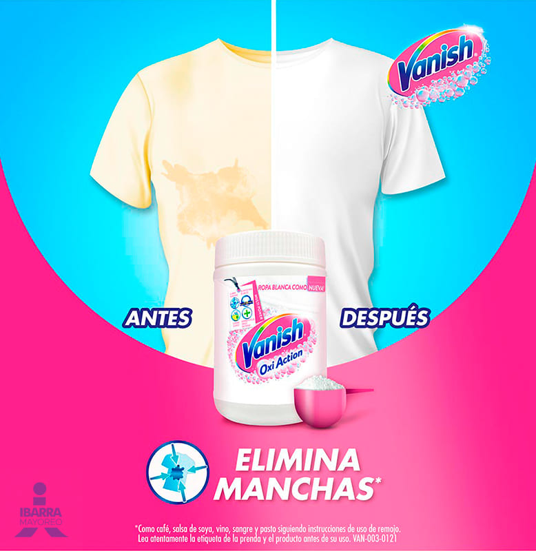 Vanish White Polvo Doy Pack 120 g