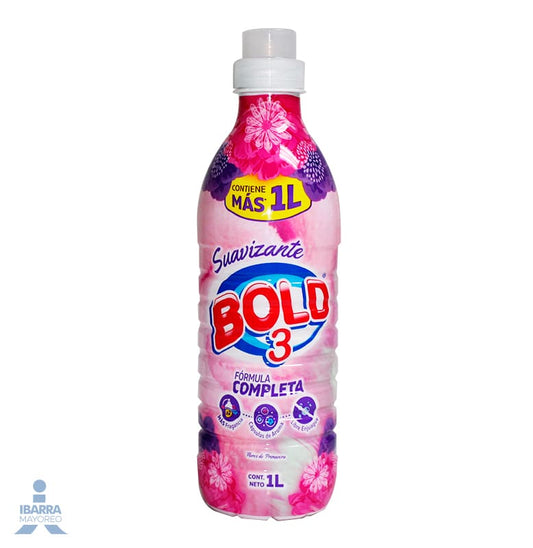 Suavizante Bold 3 Flores de primavera 12/1 L + 2