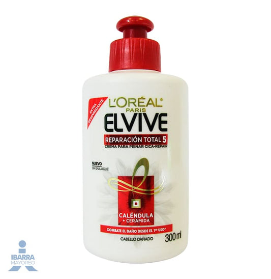 Crema para peinar Elvive Reparación Total 300 ml