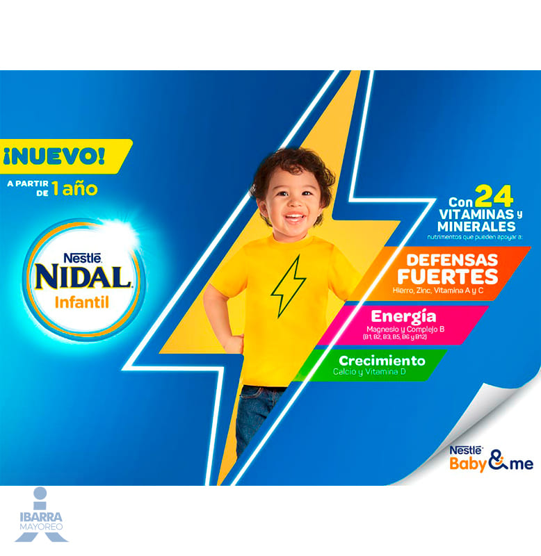 Leche Nidal Infantil Bolsa 687 g