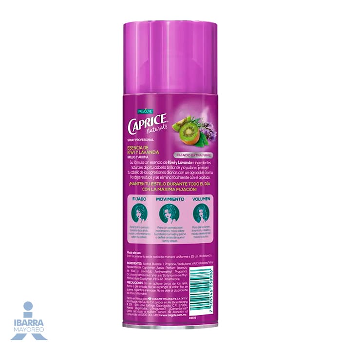 Spray Caprice Botanicals Kiwi y Lavanda 316 ml