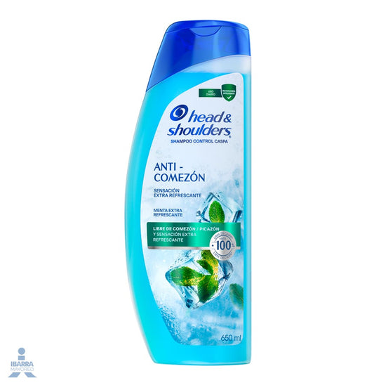 Shampoo Head & Shoulders Anti Comezón 650 ml