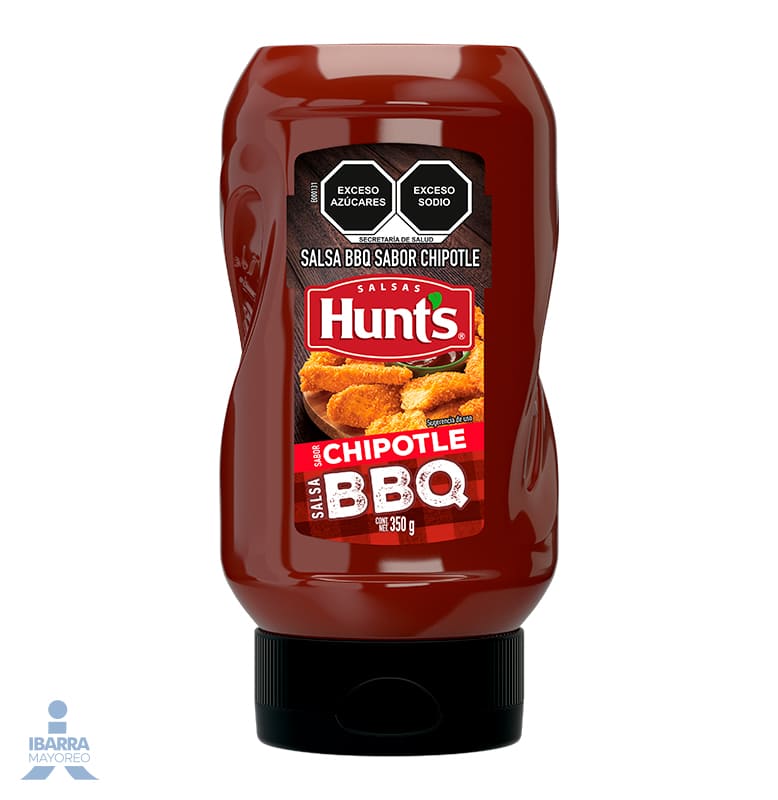Salsa Hunts Salsa Hunts Barbecue Chipotle 350 g – Mayorista Ibarra