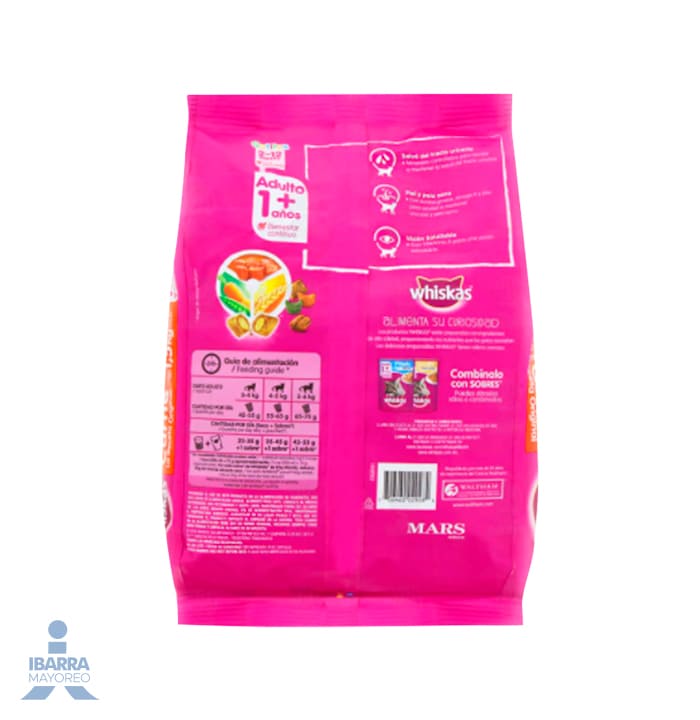 Alimento Whiskas Carne Receta Original 500 g